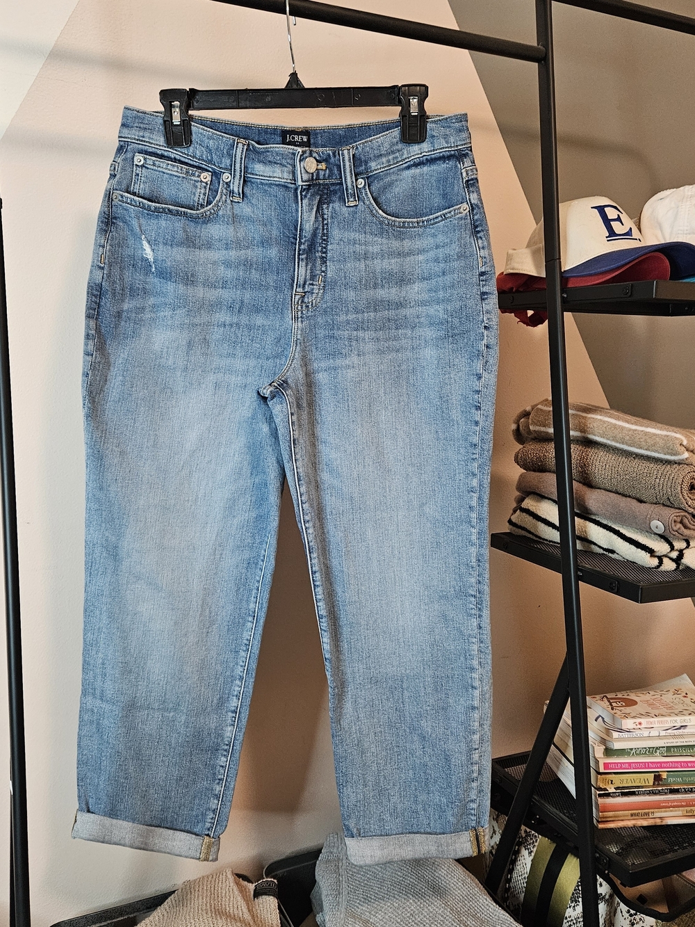 J. Crew Light Blue Cropped Ankle Jeans